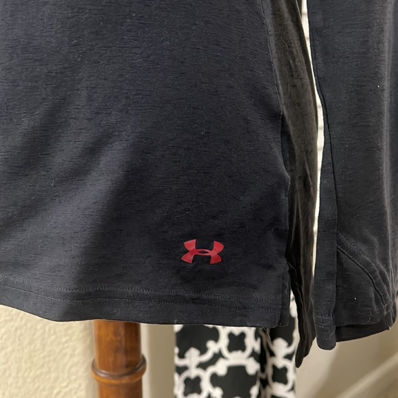 Stanford long sleeve tee Under Armour size small loose turtleneck w drawstring - Picture 5 of 8